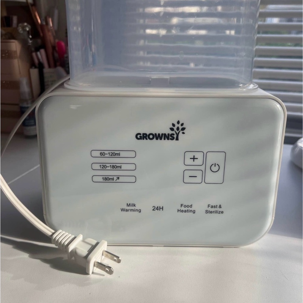 GROWNSY White Baby Bottle Warmer